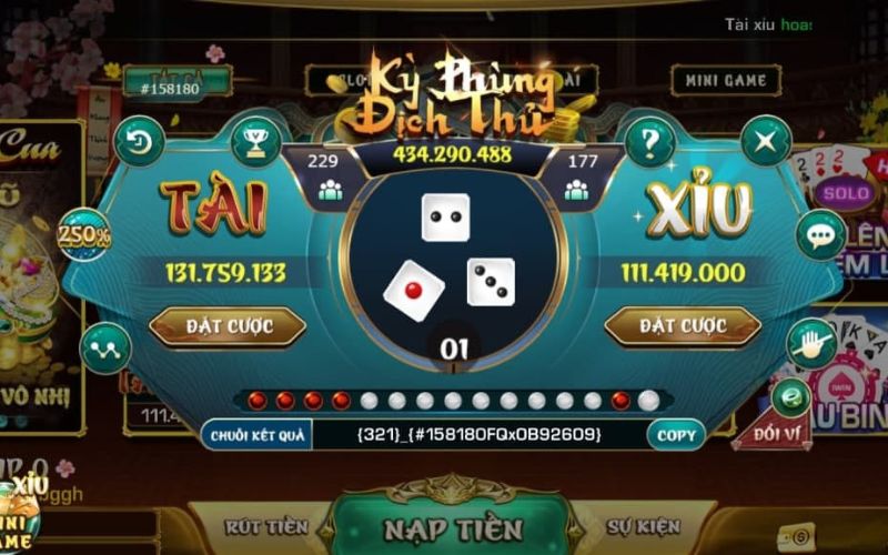 Cổng game tài xỉu online uy tín