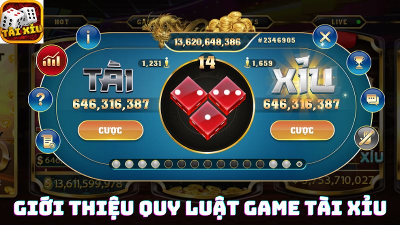 Giới thiệu quy luật game tài xỉu